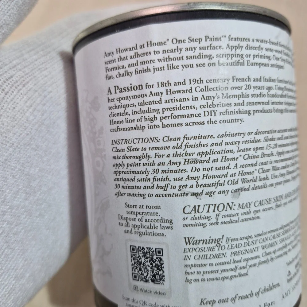 Amy‎ Howard at Home One Step Paint Dark Base 16 oz Furniture Refinishing Paint